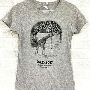 SOLD Animal Adventure Park April The Giraffe Shirt